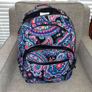 Large Multi Compartment Vera Bradley Backpack